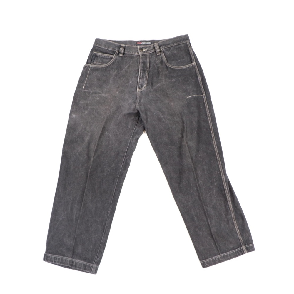 Vintage 90s FUBU Bootcut Denim Jeans Black